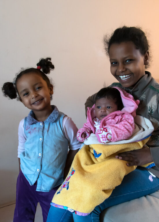 Sara, Rihab and Sabah