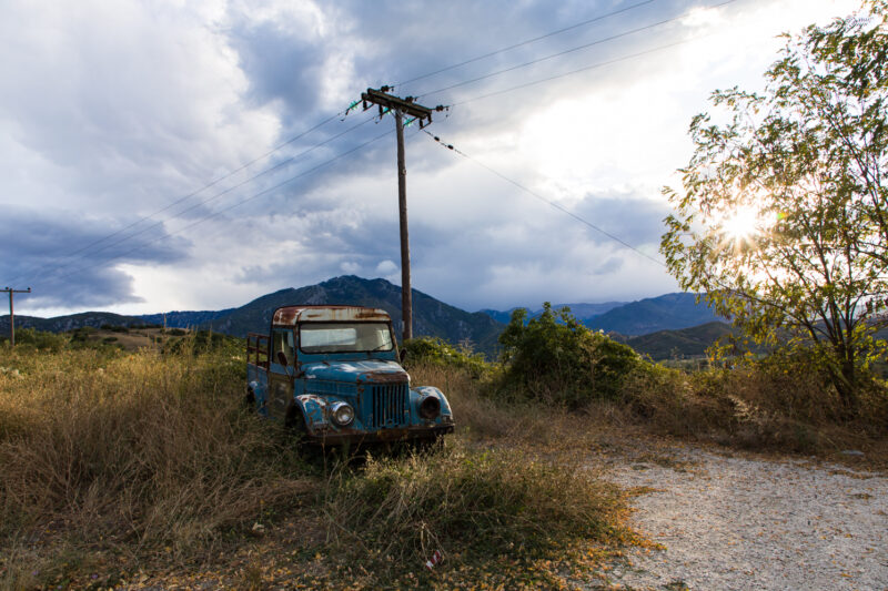 Oldtimer in Kastraki