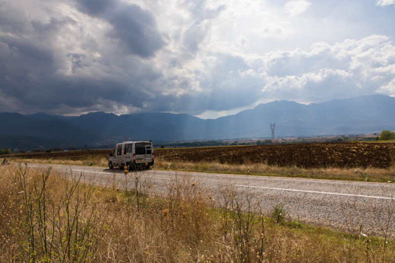 Along the road