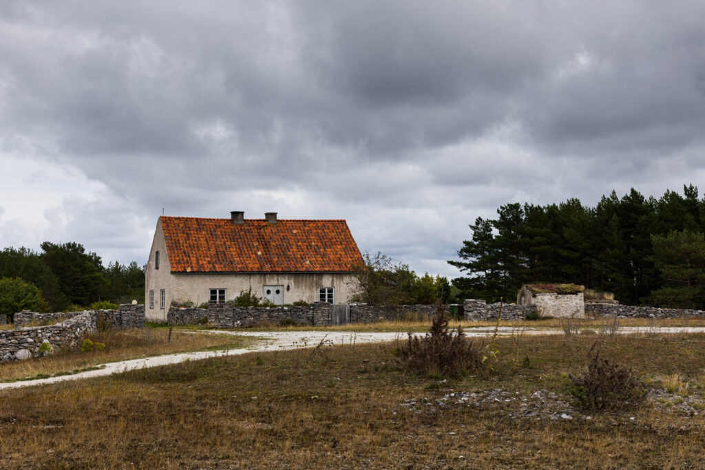 Bondans, typical west-Fåröse farm