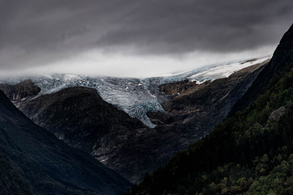 Buerbreen Glacier near Odda