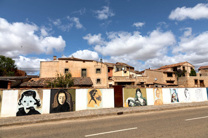 Murals of Picasso in Caltojar