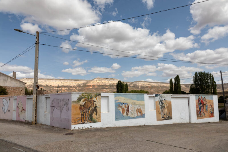 Murals of Picasso in Caltojar